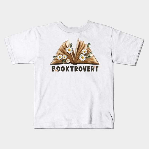 Booktrovert - book lover - book lover Kids T-Shirt by Be Cute 